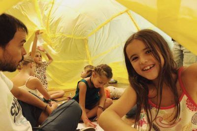 Creamos nuestra estructura hinchable