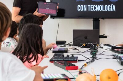 Creación musical con tecnología. Sesión escolar