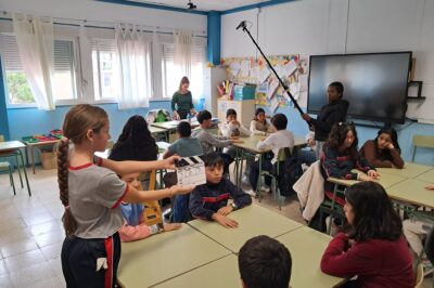 Yincana de cine. Sesión escolar
